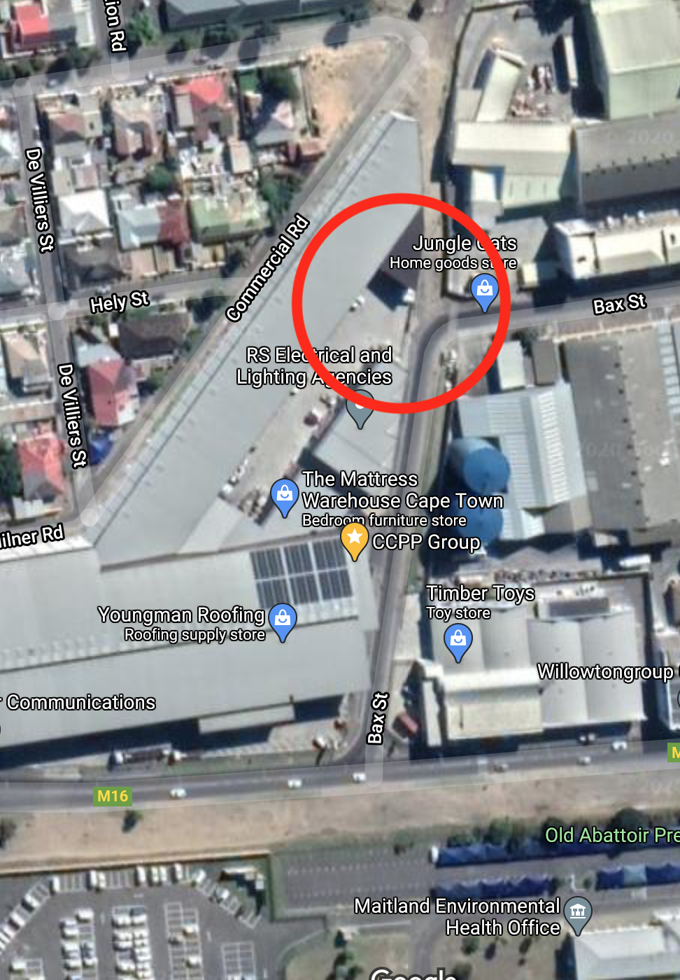 Google
                  map