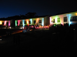 outdoor dinner event